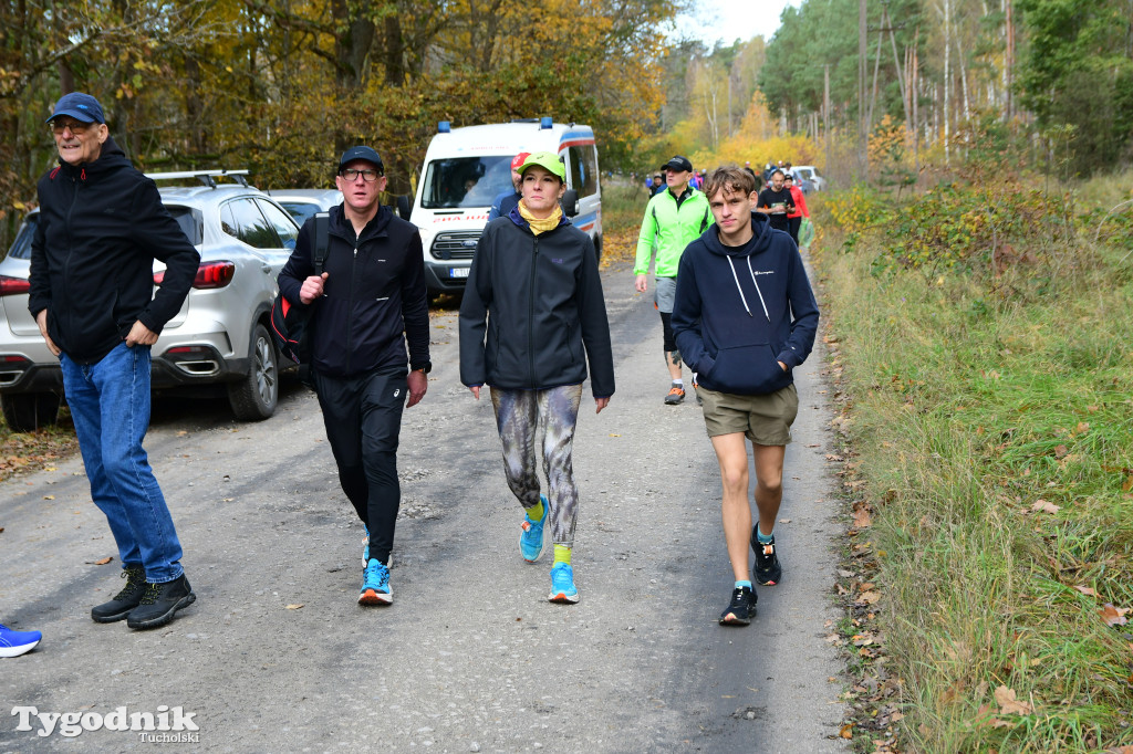 XVI Bieg św. Huberta / START – nordic walking i bieg