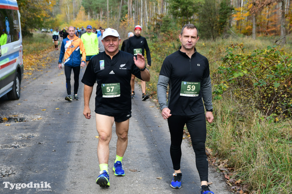 XVI Bieg św. Huberta / START – nordic walking i bieg