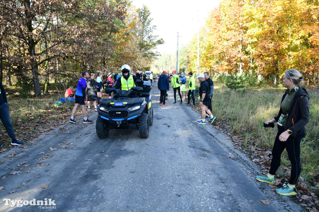 XVI Bieg św. Huberta / START – nordic walking i bieg