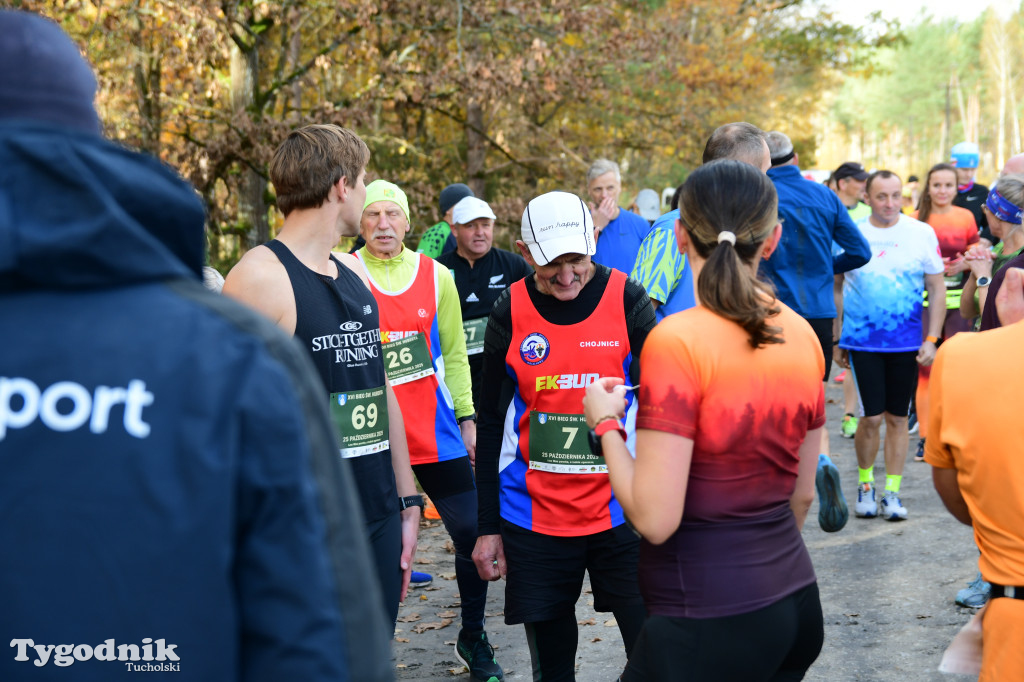 XVI Bieg św. Huberta / START – nordic walking i bieg