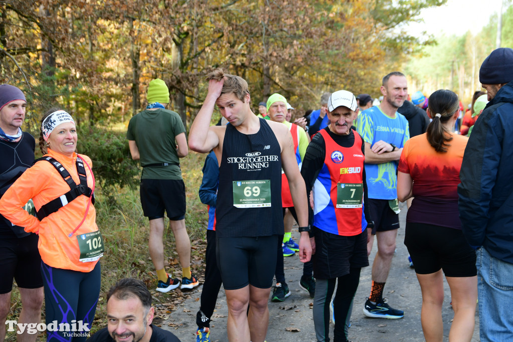 XVI Bieg św. Huberta / START – nordic walking i bieg