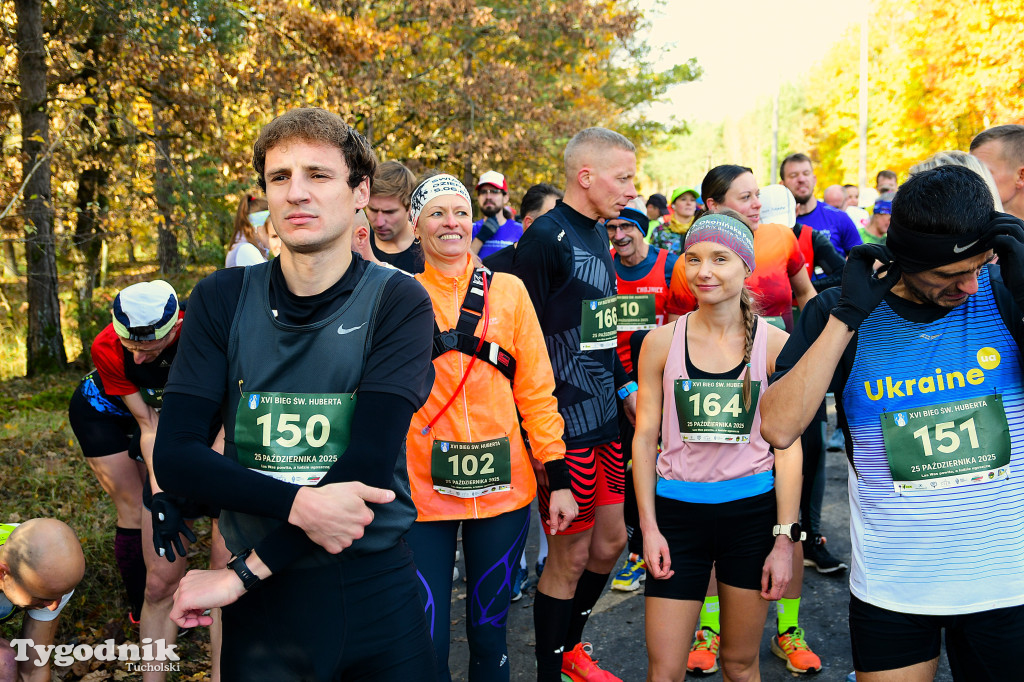 XVI Bieg św. Huberta / START – nordic walking i bieg