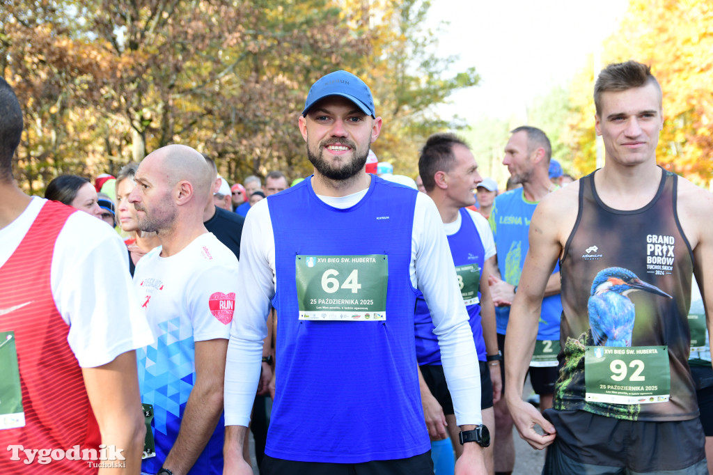 XVI Bieg św. Huberta / START – nordic walking i bieg