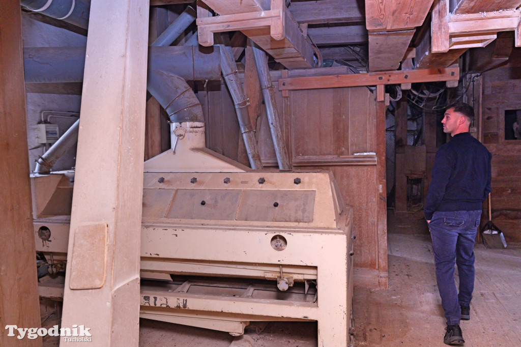 Młyn w Cekcynie będzie tętnił życiem? Surowe wnętrze już robi wrażenie