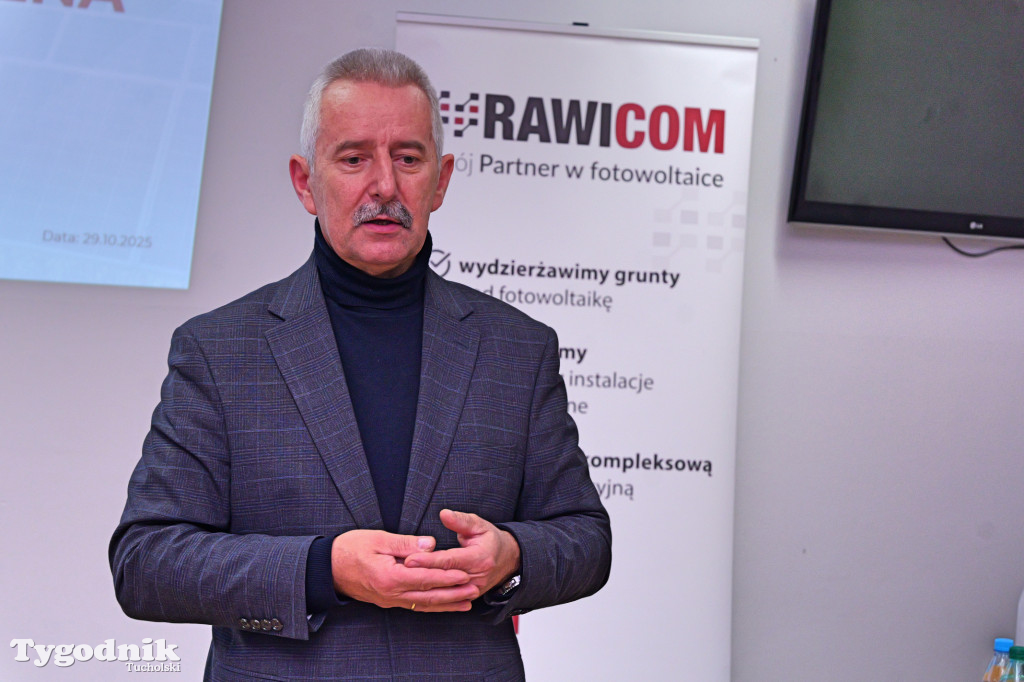 Słupy i sprawa farmy fotowoltaicznej. Spotkanie i co dalej?