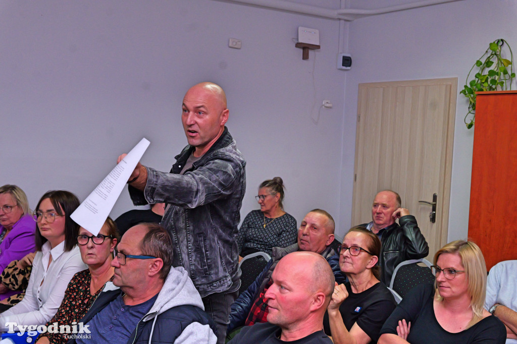 Słupy i sprawa farmy fotowoltaicznej. Spotkanie i co dalej?