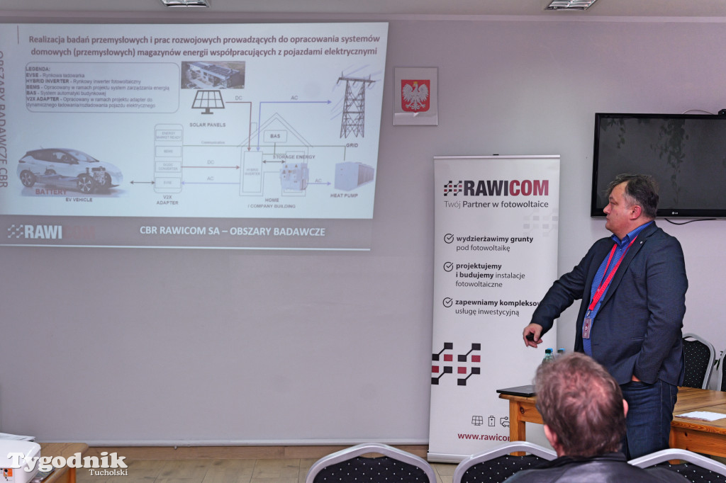 Słupy i sprawa farmy fotowoltaicznej. Spotkanie i co dalej?