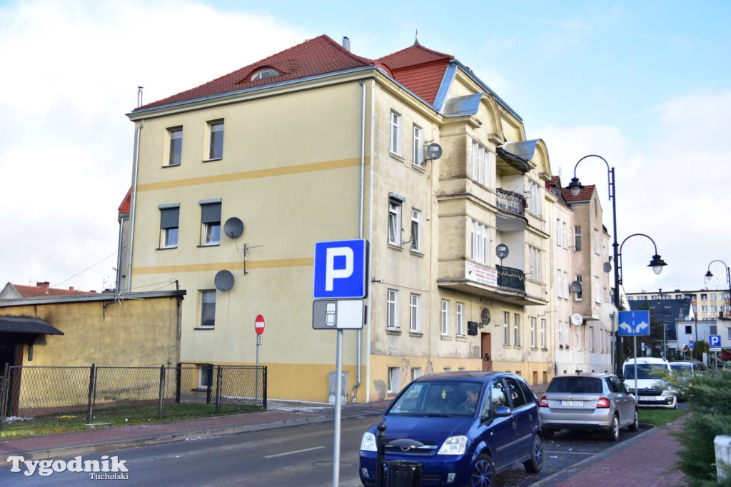 Pożar skupu złomu, stolarni, warsztatu w Tucholi – 31.10.25 r.