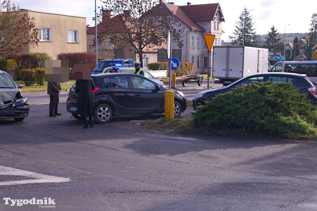 Tuchola, Świecka-Bydgoska. Kolizja na początek weekendu