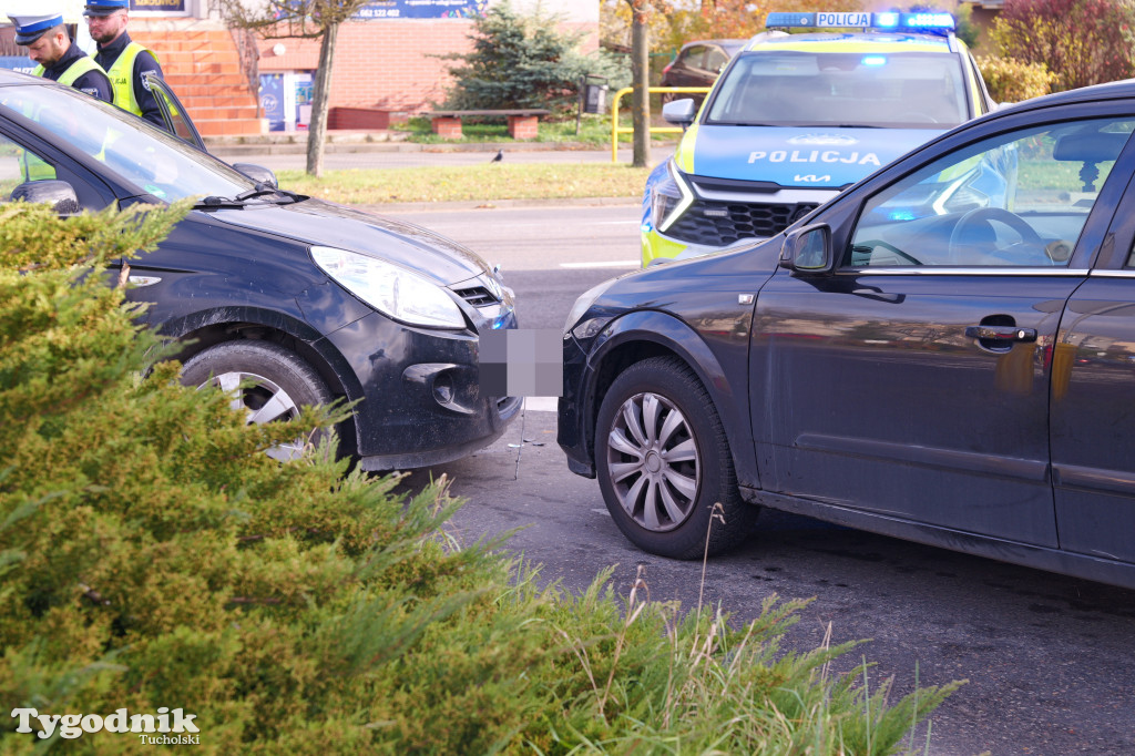 Tuchola, Świecka-Bydgoska. Kolizja na początek weekendu