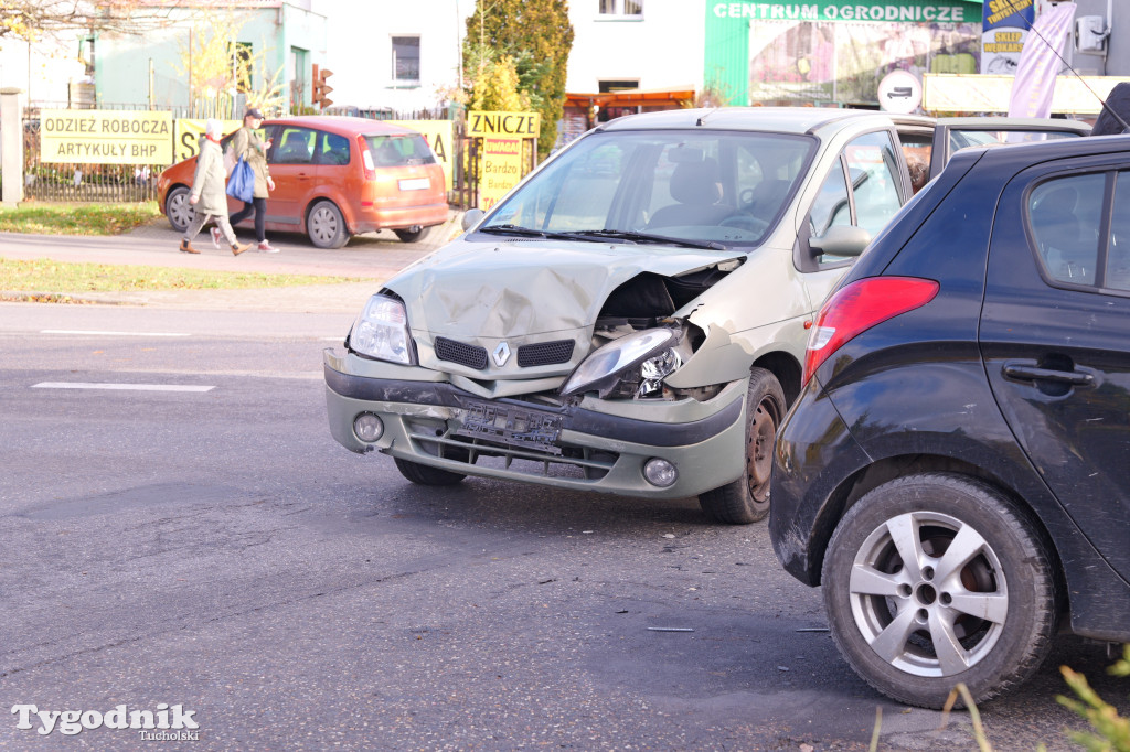 Tuchola, Świecka-Bydgoska. Kolizja na początek weekendu