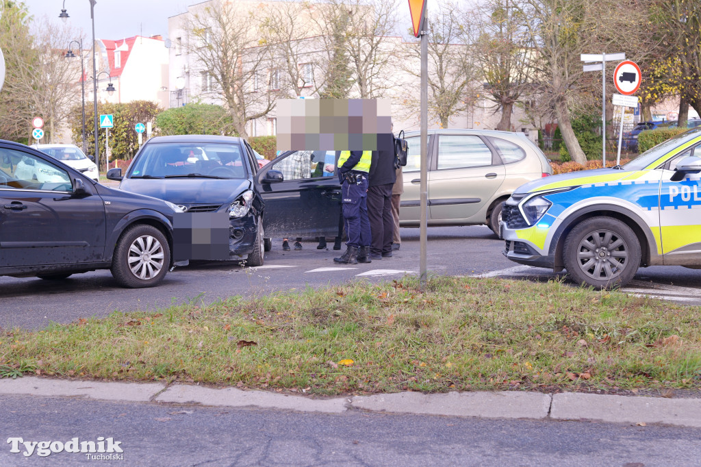 Tuchola, Świecka-Bydgoska. Kolizja na początek weekendu