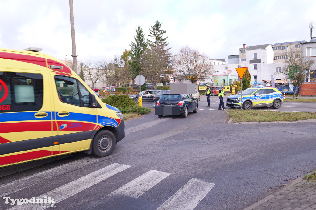 Tuchola, Świecka-Bydgoska. Kolizja na początek weekendu