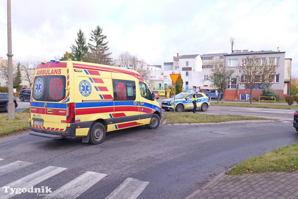 Tuchola, Świecka-Bydgoska. Kolizja na początek weekendu