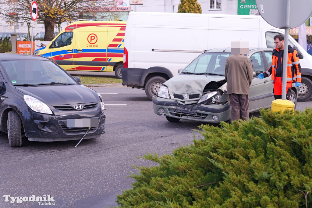 Tuchola, Świecka-Bydgoska. Kolizja na początek weekendu
