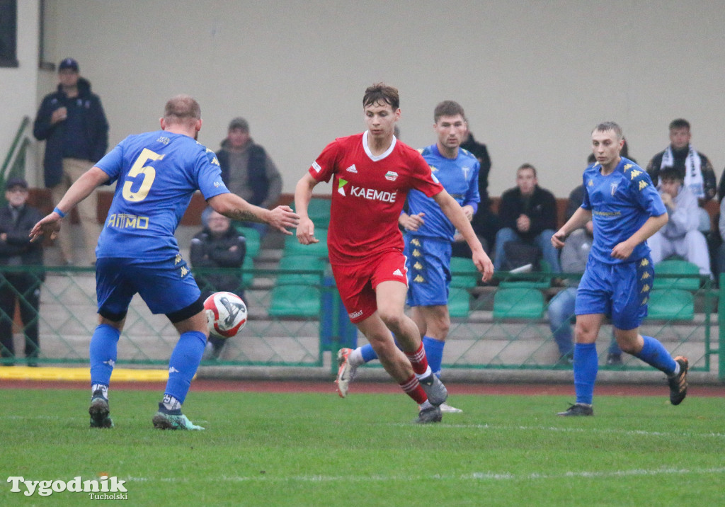 Klasa okręgowa: Tucholanka Tuchola - Pomorzanin Toruń 1:5 (0:3)