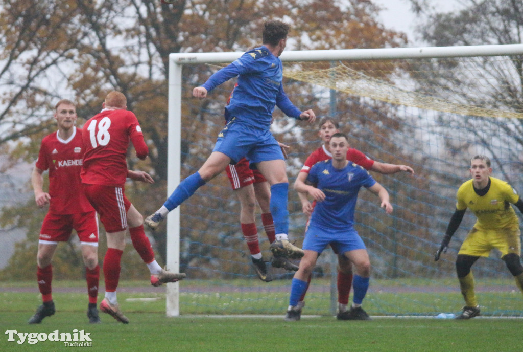 Klasa okręgowa: Tucholanka Tuchola - Pomorzanin Toruń 1:5 (0:3)