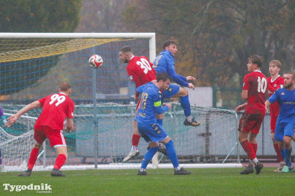 Klasa okręgowa: Tucholanka Tuchola - Pomorzanin Toruń 1:5 (0:3)