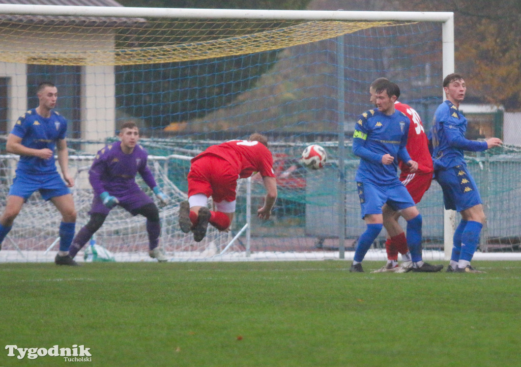 Klasa okręgowa: Tucholanka Tuchola - Pomorzanin Toruń 1:5 (0:3)