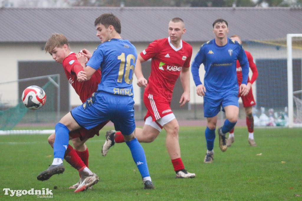 Klasa okręgowa: Tucholanka Tuchola - Pomorzanin Toruń 1:5 (0:3)