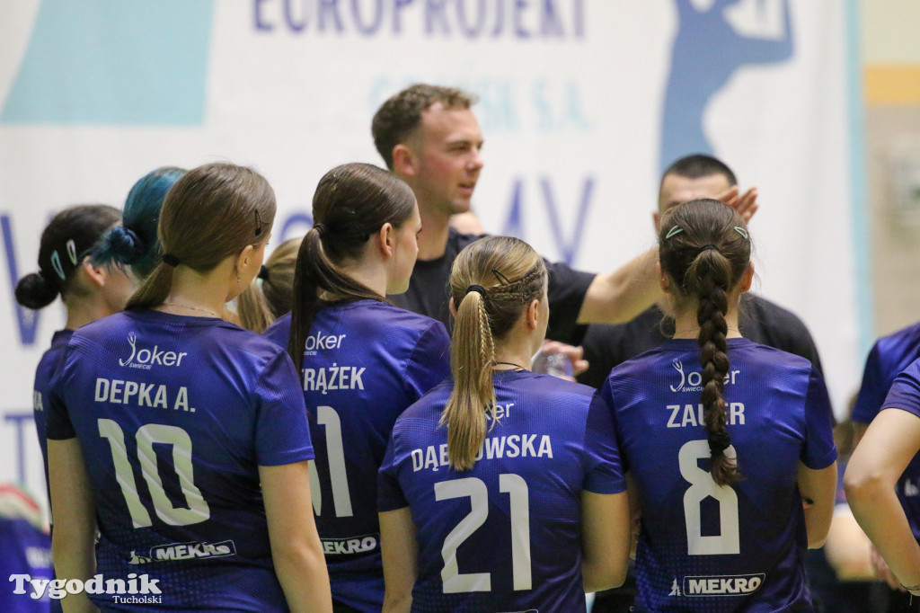 Siatkówka: MLKS Tucholanka Europrojekt Tuchola - MUKS Joker Świecie 0:3 (23:25, 10:25, 12:25)