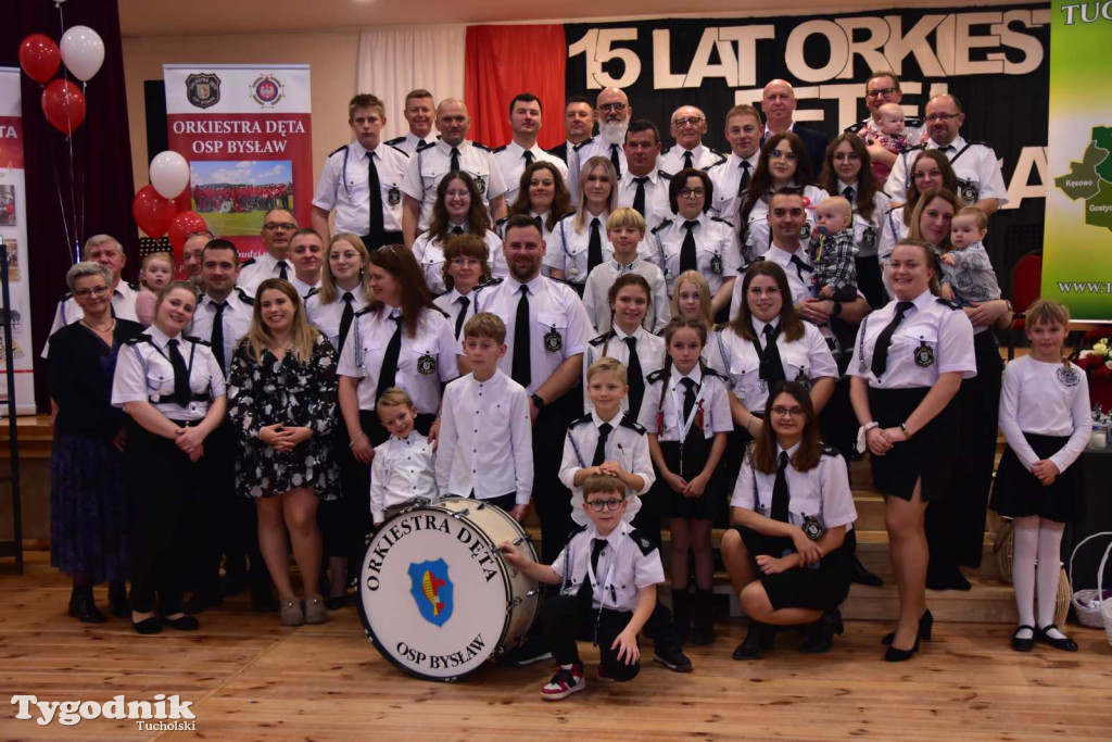 Orkiestra Dęta OSP Bysław od 15 lat zachwyca swoją grą