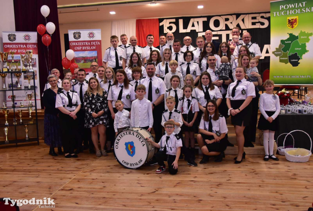 Orkiestra Dęta OSP Bysław od 15 lat zachwyca swoją grą