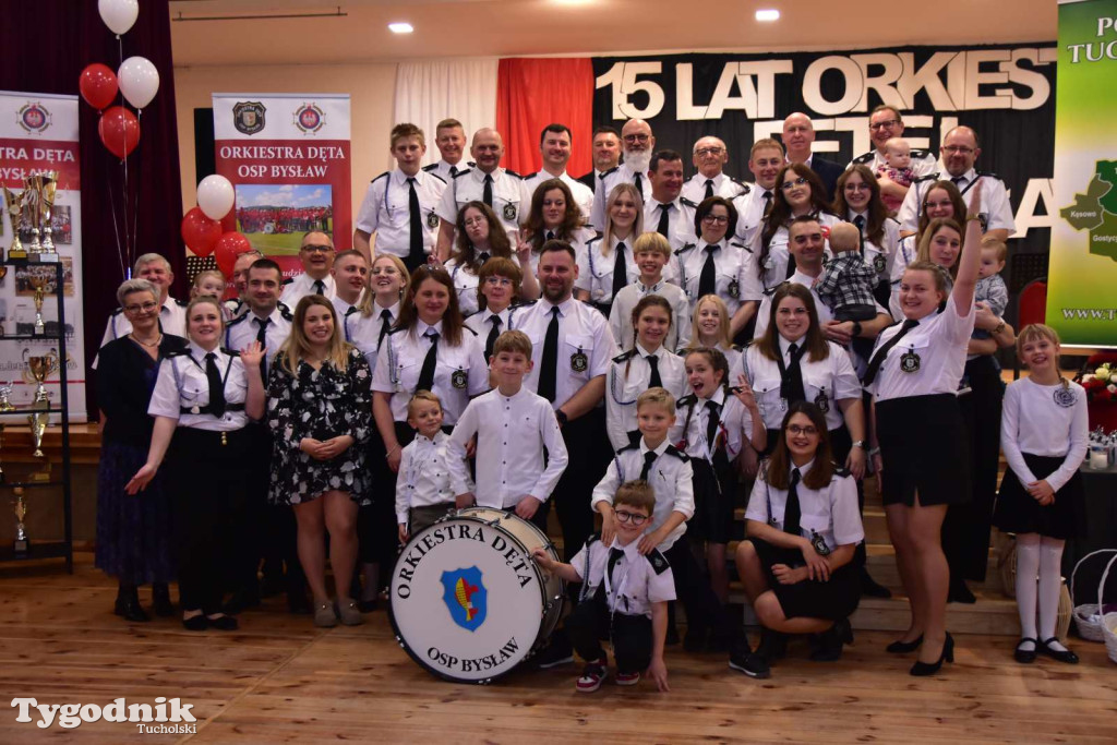 Orkiestra Dęta OSP Bysław od 15 lat zachwyca swoją grą