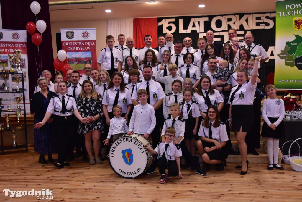 Orkiestra Dęta OSP Bysław od 15 lat zachwyca swoją grą