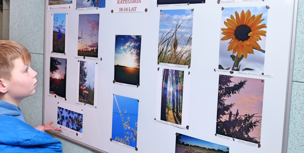 Cekcyn i konkurs fotograficzny z niebem w tle