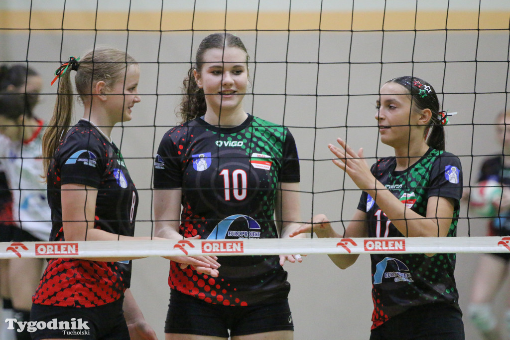 Siatkówka - liga wojewódzka młodziczek: dwa turnieje w Tucholi
