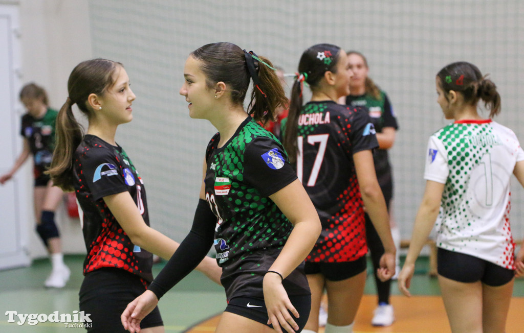Siatkówka - liga wojewódzka młodziczek: dwa turnieje w Tucholi