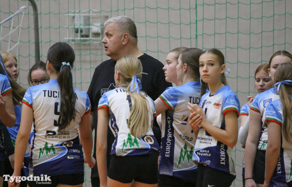 Siatkówka - liga wojewódzka młodziczek: dwa turnieje w Tucholi