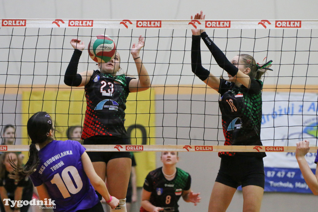 Siatkówka - liga wojewódzka młodziczek: dwa turnieje w Tucholi
