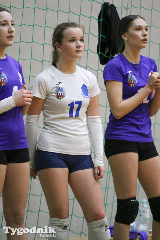 Siatkówka - liga wojewódzka młodziczek: dwa turnieje w Tucholi