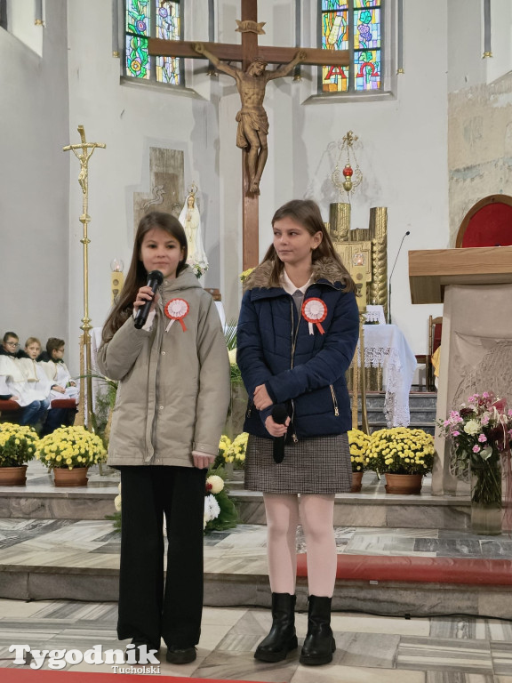 Cekcyn. Patriotyczne treści wybrzmiały w kościele