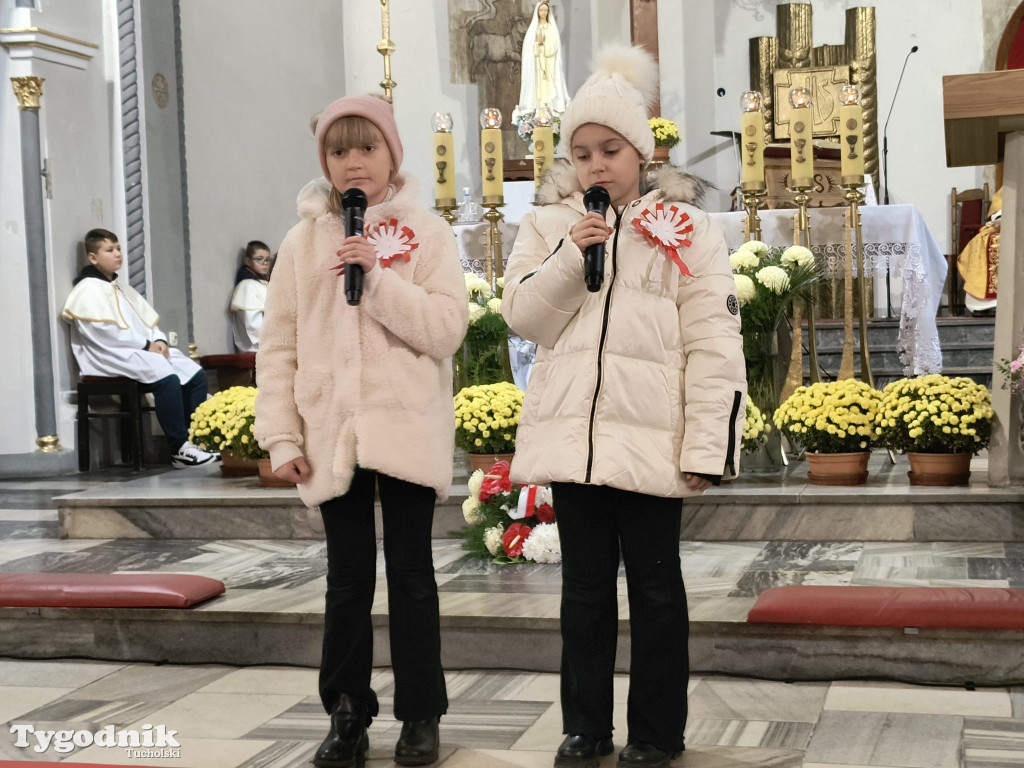 Cekcyn. Patriotyczne treści wybrzmiały w kościele
