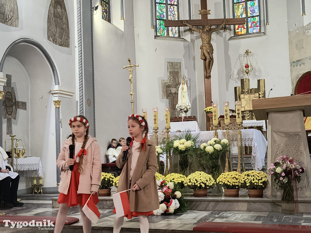 Cekcyn. Patriotyczne treści wybrzmiały w kościele