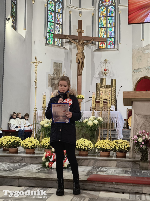 Cekcyn. Patriotyczne treści wybrzmiały w kościele