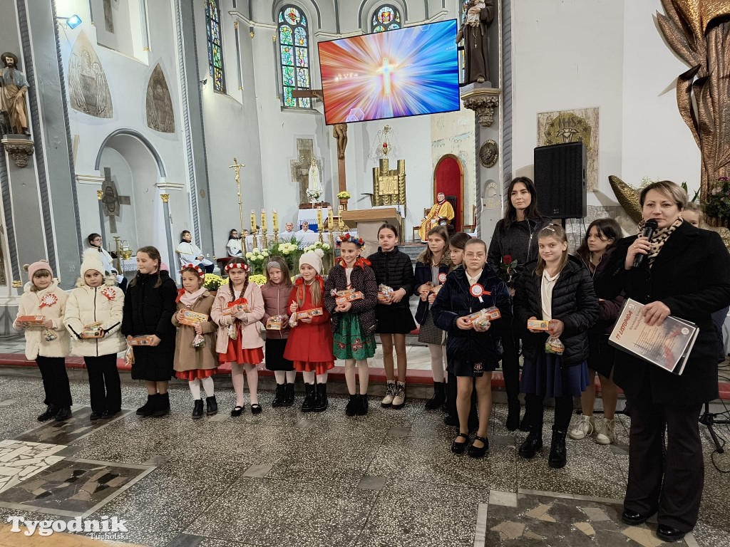 Cekcyn. Patriotyczne treści wybrzmiały w kościele
