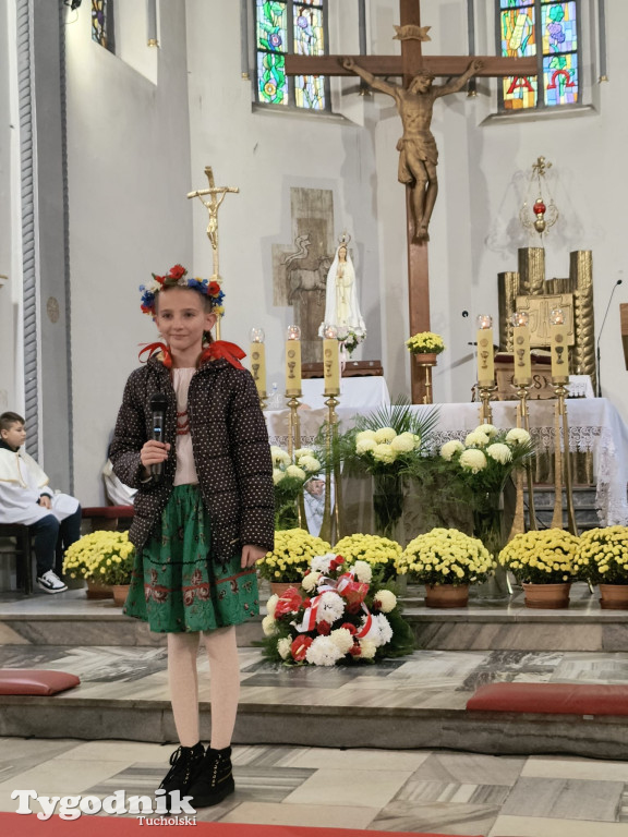 Cekcyn. Patriotyczne treści wybrzmiały w kościele