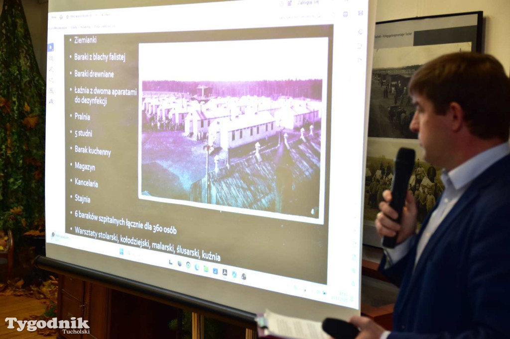 Otwarcie wystawy o obozie jenieckim w Tucholi
