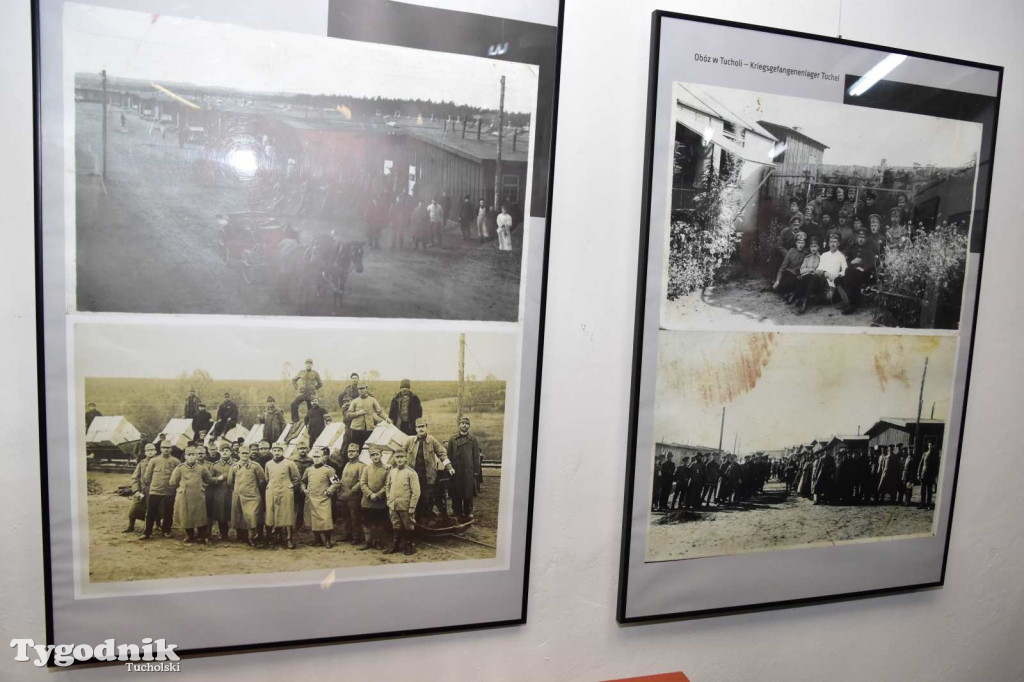 Otwarcie wystawy o obozie jenieckim w Tucholi