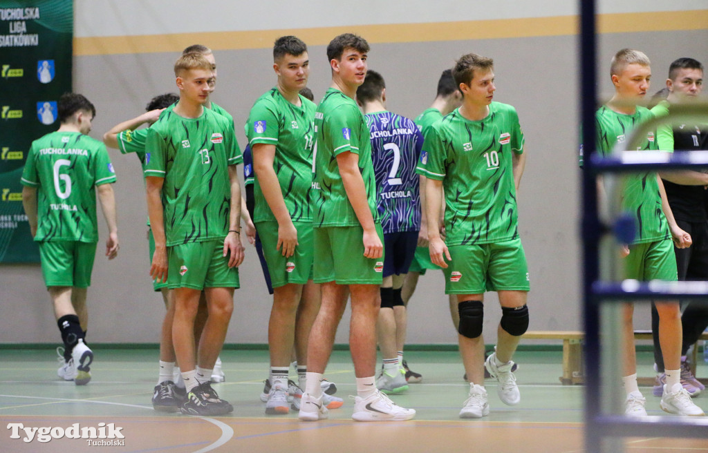 Siatkówka - liga wojewódzka juniorów: Siatkówka Męska MLKS Tucholanka Tuchola -BKS Chemik Bydgoszcz 0:3