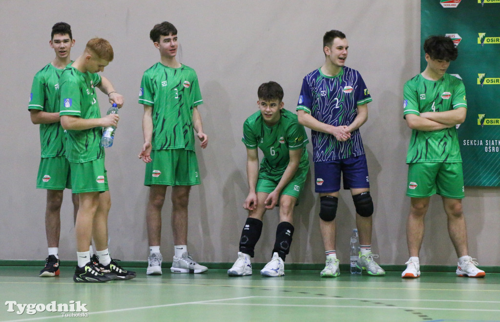 Siatkówka - liga wojewódzka juniorów: Siatkówka Męska MLKS Tucholanka Tuchola -BKS Chemik Bydgoszcz 0:3