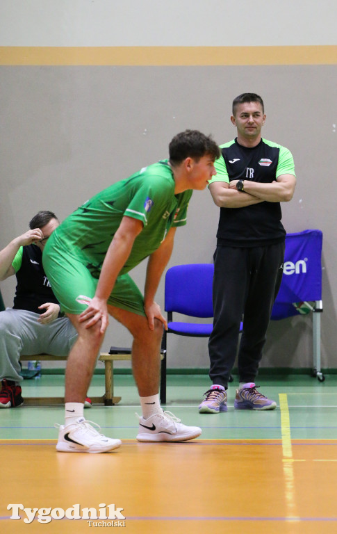 Siatkówka - liga wojewódzka juniorów: Siatkówka Męska MLKS Tucholanka Tuchola -BKS Chemik Bydgoszcz 0:3