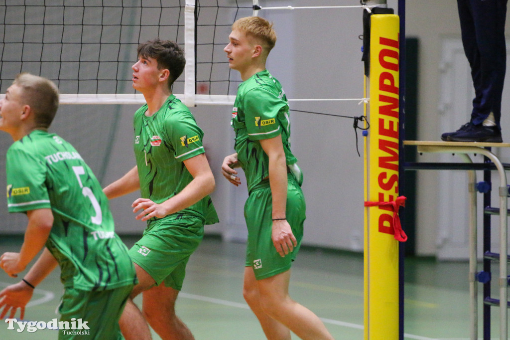 Siatkówka - liga wojewódzka juniorów: Siatkówka Męska MLKS Tucholanka Tuchola -BKS Chemik Bydgoszcz 0:3