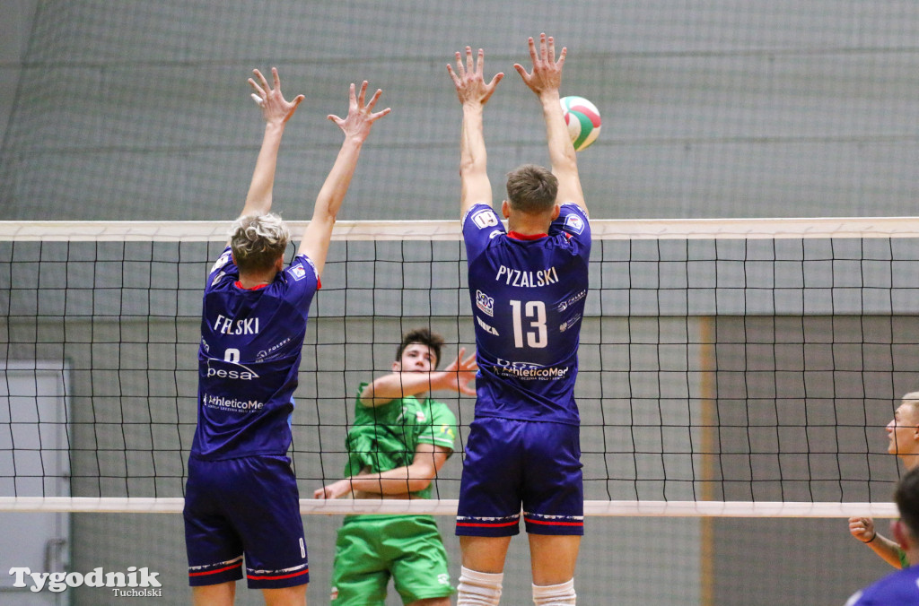Siatkówka - liga wojewódzka juniorów: Siatkówka Męska MLKS Tucholanka Tuchola -BKS Chemik Bydgoszcz 0:3
