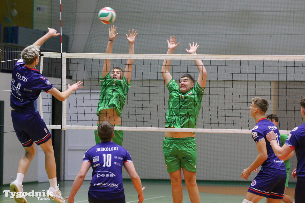 Siatkówka - liga wojewódzka juniorów: Siatkówka Męska MLKS Tucholanka Tuchola -BKS Chemik Bydgoszcz 0:3