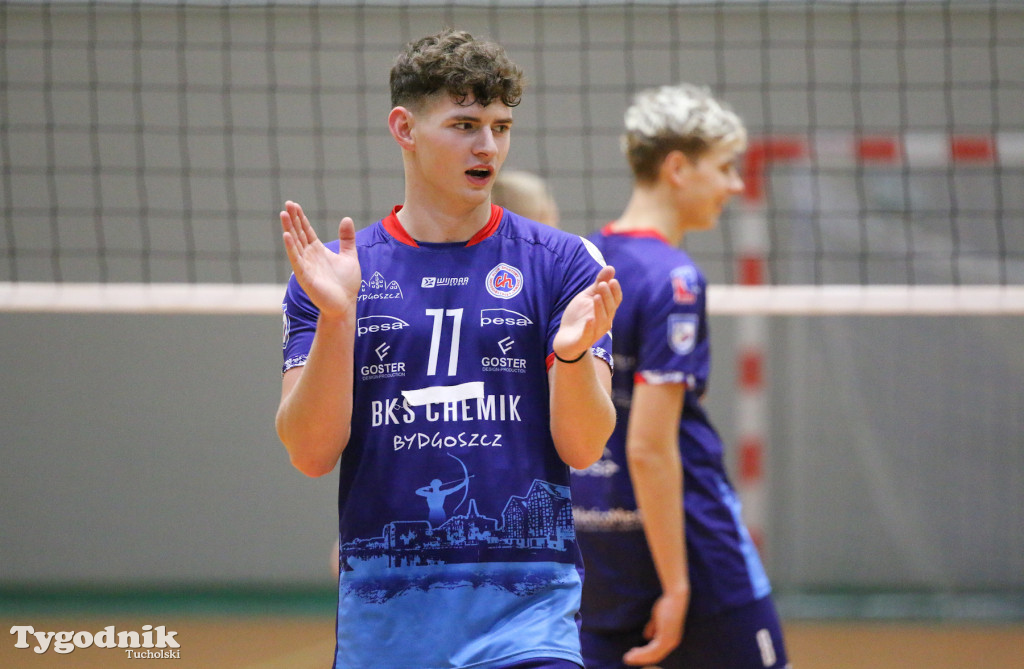 Siatkówka - liga wojewódzka juniorów: Siatkówka Męska MLKS Tucholanka Tuchola -BKS Chemik Bydgoszcz 0:3